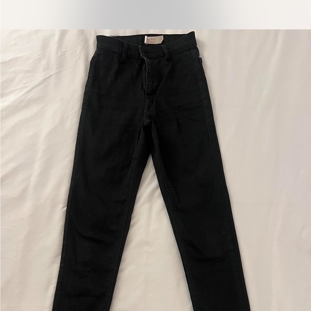 Topshop Dark Denim Jeans